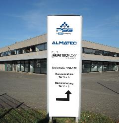 Almatec Hauptsitz in Duisburg, Deutschland