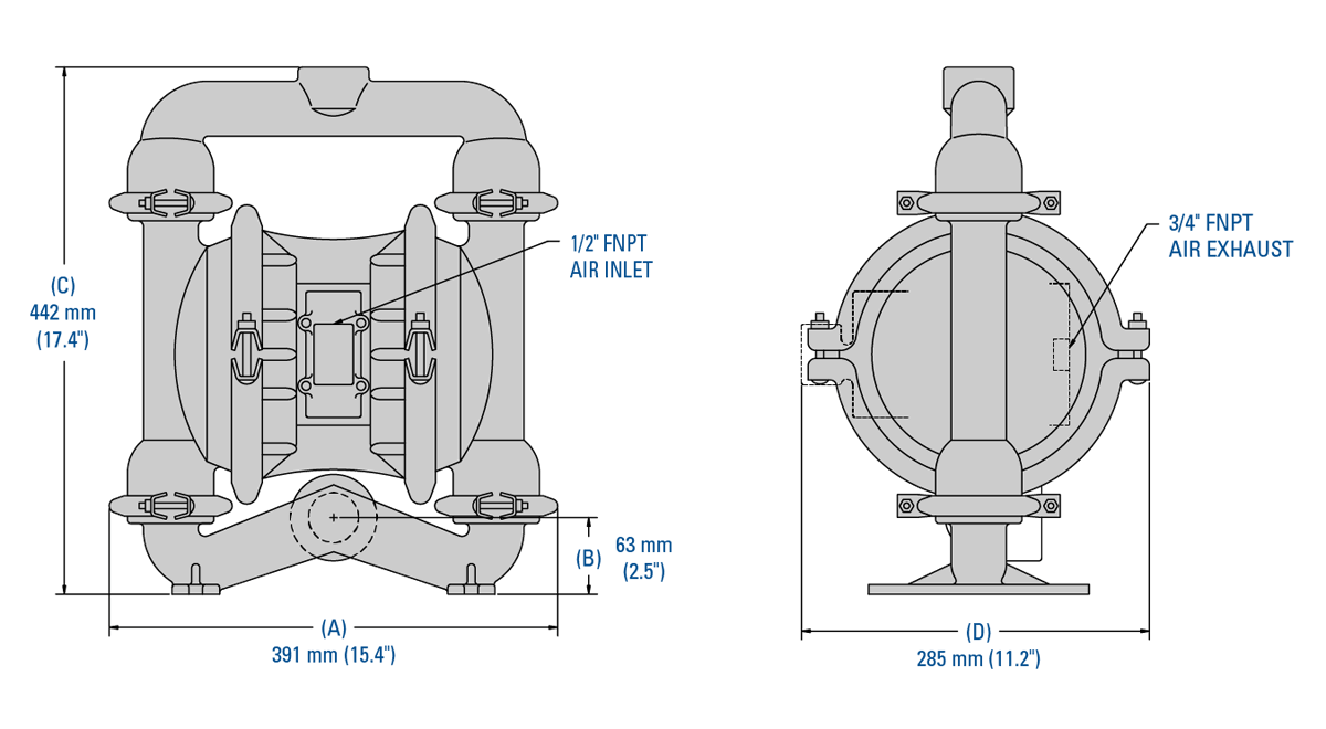 Manual Wilden Pump Parts List - Ps1 Metal Eom : Consult Wilden Pump's ...