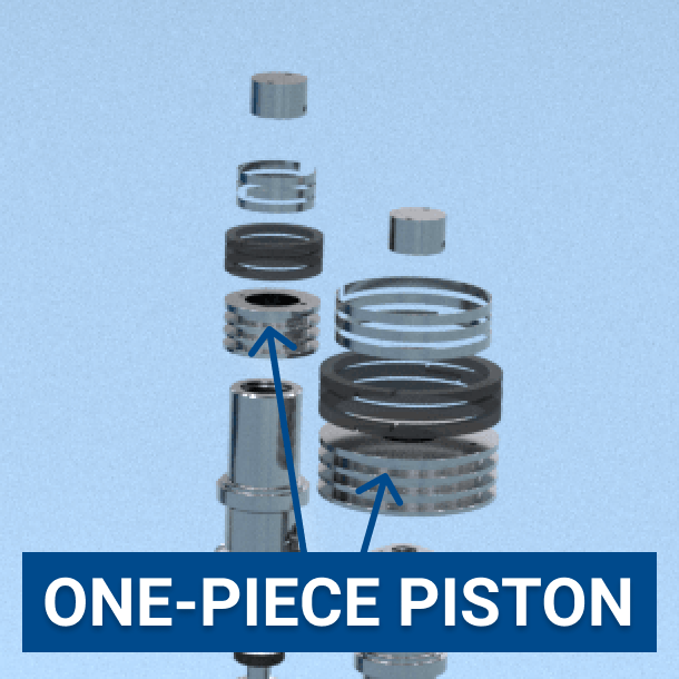 One-Piece Piston